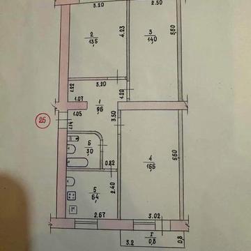 Продам 3х кімнатну квартиру в центрі міста Самар