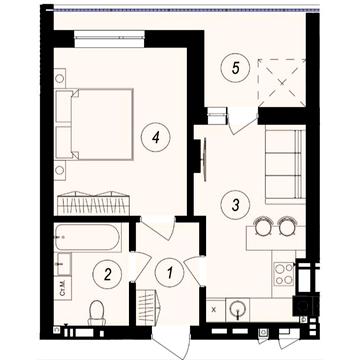 Продаж 2к Квартира Тлехаса вулиця ЖК GARDEN CITY