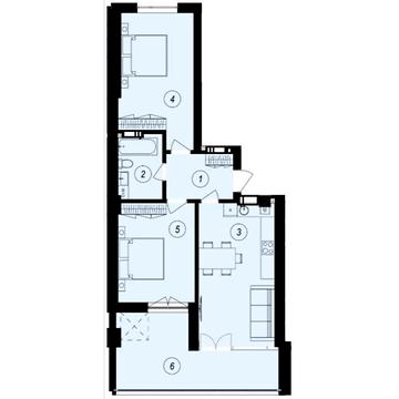 Продаж 2к Квартира Тлехаса вулиця ЖК GARDEN CITY