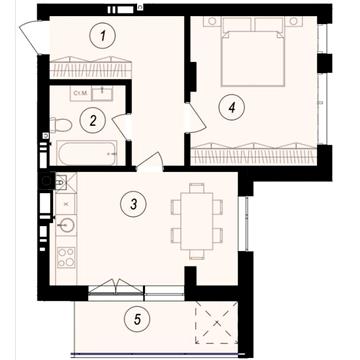 Продаж 1к Квартира Тлехаса вулиця ЖК GARDEN CITY