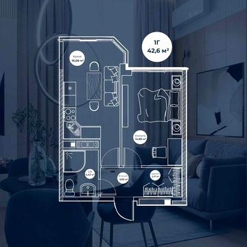 Продаж 1-кімнатної квартири в ЖК «Нова Європа» ЖК Нова Європа