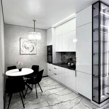 Євродвушка в ЖК Посейдон з ремонтом