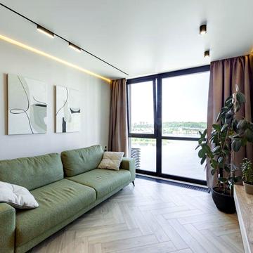 Без % Видовая дизанейнерская 1к квартира в ЖК Грейт (Great) ЖК Great