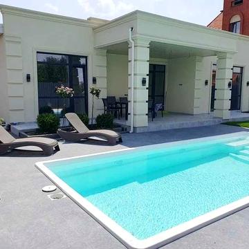 Продам дом с бассейном под отделку Новоалександровка