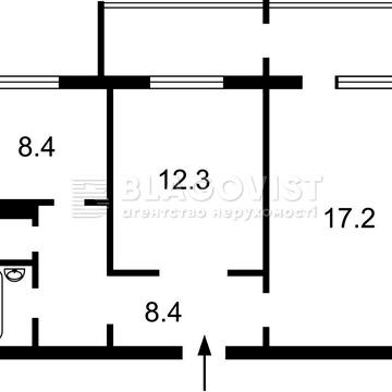 Продам 2кімн.квартиру ГригоренкаПетра просп.,27   59кв.м ст.М"Позняки"