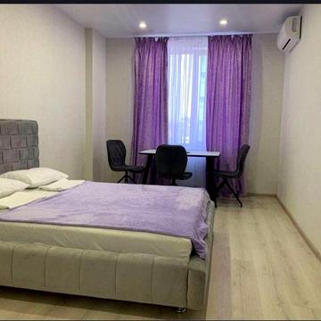 Аренда  1 ком кв (студия)
ЖК "Гагарин Плаза" Аркадия