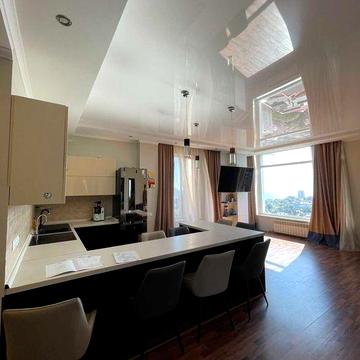 Велика стильна квартира в Аркадії. 4 спальні. Вид моря. Автономна. ЖК Акапулько