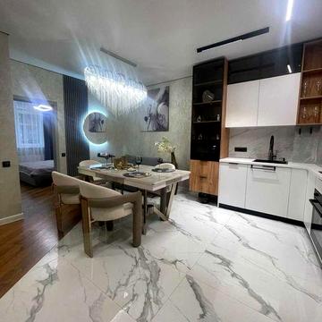 Двокімнатна квартира з авторським дизайном в Аркадії. Атмосфера. ЖК Атмосфера