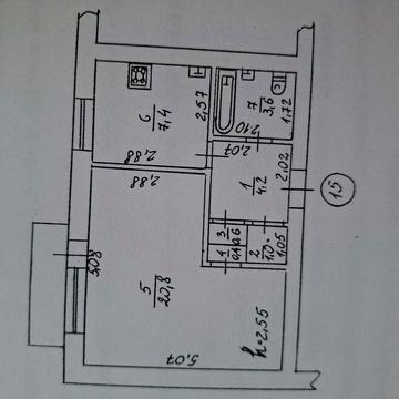 В продажі однокімнатна квартира