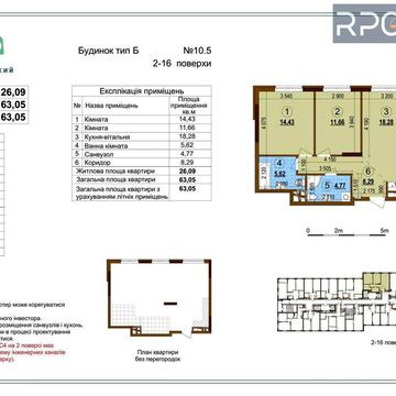 Продаж 2 кімн. квартири у ЖК Варшавський 3 ПЕРЕПОСТУПКА ЖК Варшавський 3