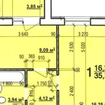 Продаж 1к Квартира Миру вулиця ЖК Мира-3