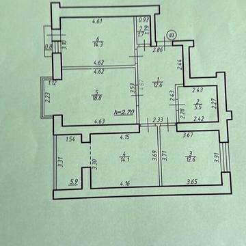 Продаж 3к Квартира Стуса Василя (Ільїна) вулиця ЖК Квартал Левада