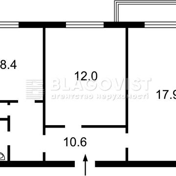 Безготівка - так! Продаж 2-к квартири Харьківське шосе 180/21