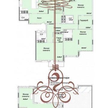 Верхогляда , продаж пентхауса з видом на ЖК Новопечерські Липки ЖК Новопечерские липки