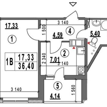 Без %. ВДНХ. С. Кішки 5Б.Іподром-7 хв.Зданий в 2025. Заселений ЖК Еврика.