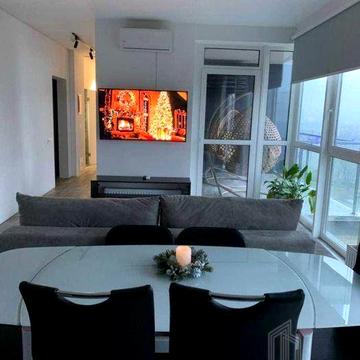 Сучасна видова 3 к. з видом на Дніпро ЖК "Зарічний" Осокорська вул 2а ЖК "Зарічний"