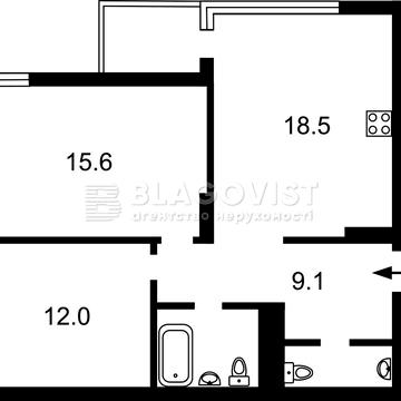 Продаж 2к квартира ЖК Варшавський- 2. Родини Крістерів 14б ЖК Варшавський 2