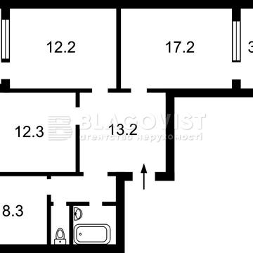 Продаж 3к Ічкерська (Грозненська 18 м.Дорогожичі