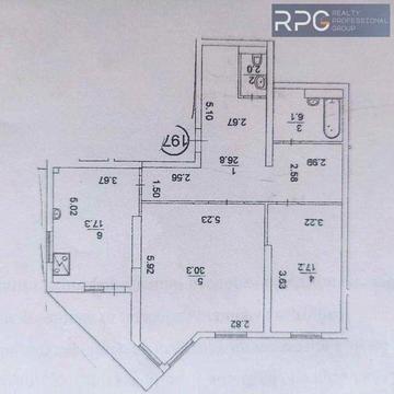 2к квартира без ремонту Соперно Слобідська