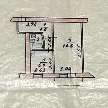 Продається однокімнатна квартира в центрі міста
