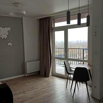 Аренда однокомнатной ( евродвушка) новый дом  ЖК Прага Лисковская 31