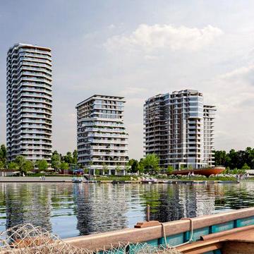 2к Преміум класу в ЖК River Port, ВИДОВА на Озеро!