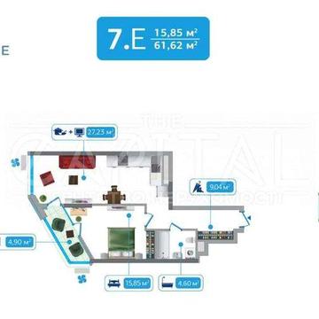 Продаж / ВИДОВА квартира ЖК Зарічний / 7 будинок / ЖК Зарічний