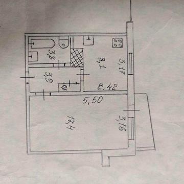 1 комнатная квартира ЖК Горняцкий