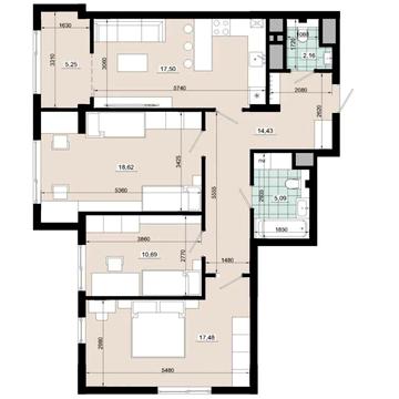 ЖК СОФІТ, Без комісії, Розтермінування 3к. квартира Стрийська Мікльоша ЖК Софіт