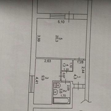 Продаж 1-кімнатна квартира