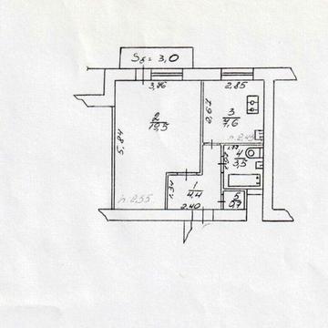1кімн кв площею 37 м² центр міста