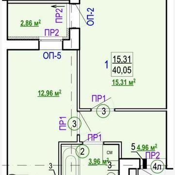 ДОКУМЕНТЫ, ДЕШЕВЛЕ НЕТ! S=40м2 ЖК Гидропарк, Продам 1 комн квартиру AB ЖК Гидропарк