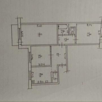Ціну знижено! 3-х кімнатна квартира в районі Молокозаводу