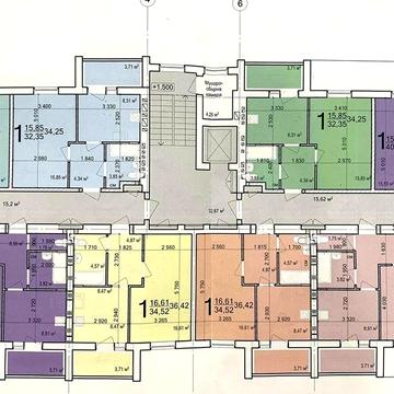 ЖК Птичка-Лучшая цена и планировка 1-комнатной 34м2 ЖК Птичка