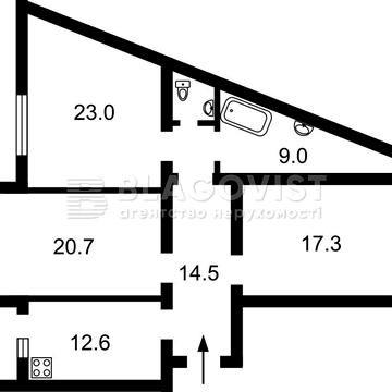 Продаж 3-к квартири вул.Григоренка,24  Позняки Осокорки