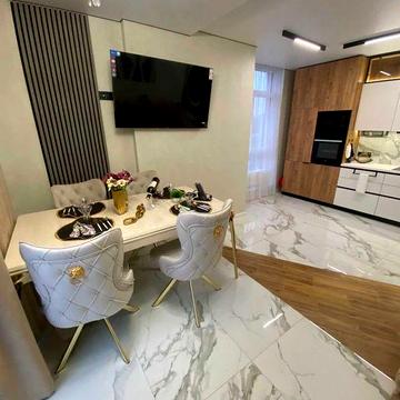 Дизайнерская квартира в новом доме. Терраса. ЖК Манхетен