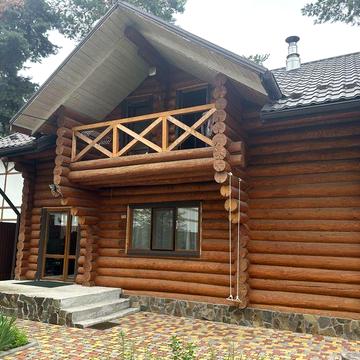 Будинок-зруб + лазня + укриття безпосередньо від власника