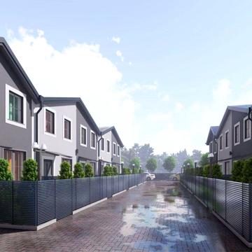 Без% Продаж таунхаус з двором та паркомісцем Білогородка