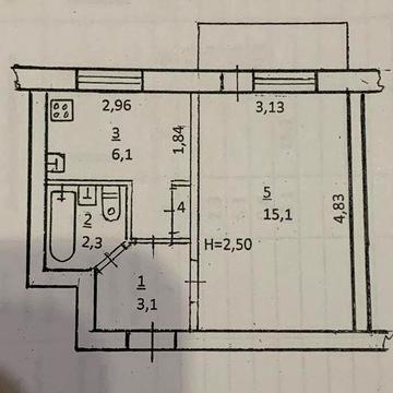 Продам 1 комнатную квартиру