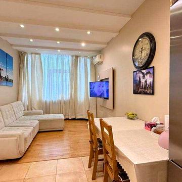 1- комнатная квартира в новом доме с ремонтом. Аркадия ЖК ПЕРВАЯ ЖЕМЧУЖИНА