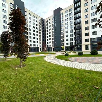 1к квартира 38м2 біля школи №3 (Буча)Газовий котел, штукатурка, стяжка ЖК Континент Рей 1