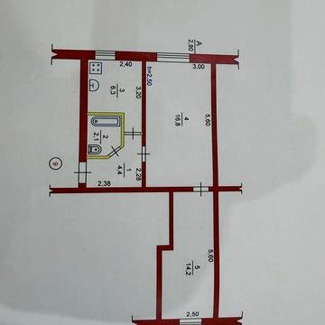 Двокімнатна квартира