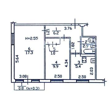2 кім СЕРЕДНІЙ поверх район КАЛНИШЕВСЬКОГО (КОСІОРА) (718693)