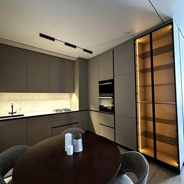 Новобудова (кухня студія і спальня) на Європейському кварталі