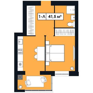 Продаж 1к Квартира Запорізьке шосе ЖК Щасливий у Дніпрі