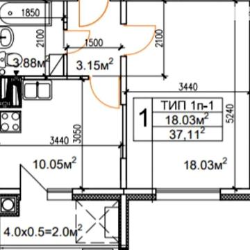 Продаж 1к Квартира Братів Чмилів вулиця ЖК Квартал Тарасовский
