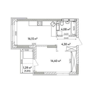 Продаж 1к Квартира Симоненка вулиця ЖК Krona Park 2