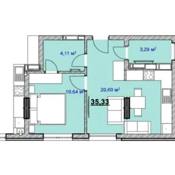 Акція!  1-кім кв в новобудові Пасічна, газ. і.о,4-й поверх
