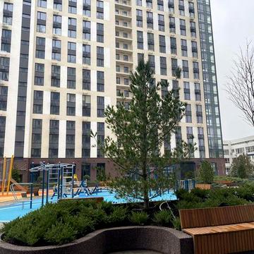 1х(54 м) жк Новий Автограф будинок 2 поруч парк метро ЖК Новий Автограф