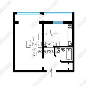 Продаж 1-кімнатної квартири Жуля Верна 13г (бульвар)